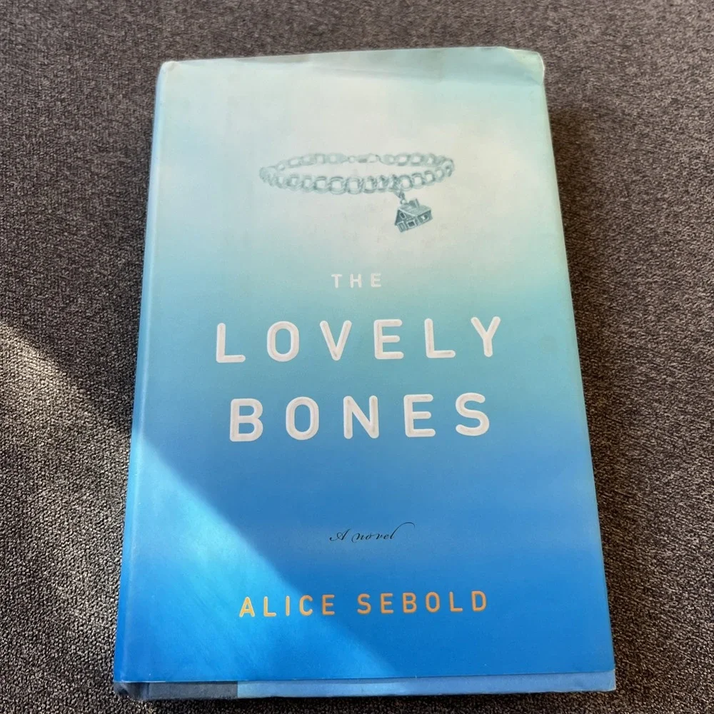 Alice Sebold Hardcover Novel Adult OS Blue The Lovely Bones First Edition BOMC